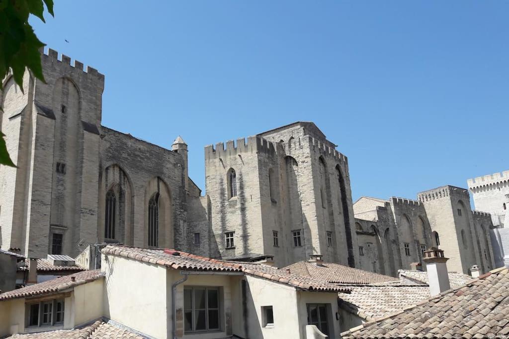アヴィニョンRenove, Vue Sur Palais Des Papes, Terrasse Et Wifi Troisieme Etageアパートメント エクステリア 写真