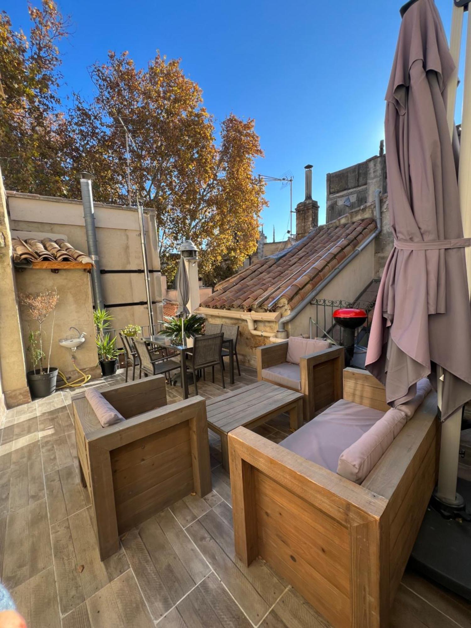 アヴィニョンRenove, Vue Sur Palais Des Papes, Terrasse Et Wifi Troisieme Etageアパートメント エクステリア 写真